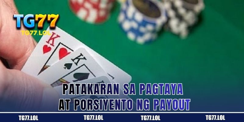 Patakaran sa Pagtaya at Porsiyento ng Payout