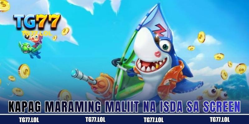 Kapag Maraming Maliit na Isda sa Screen